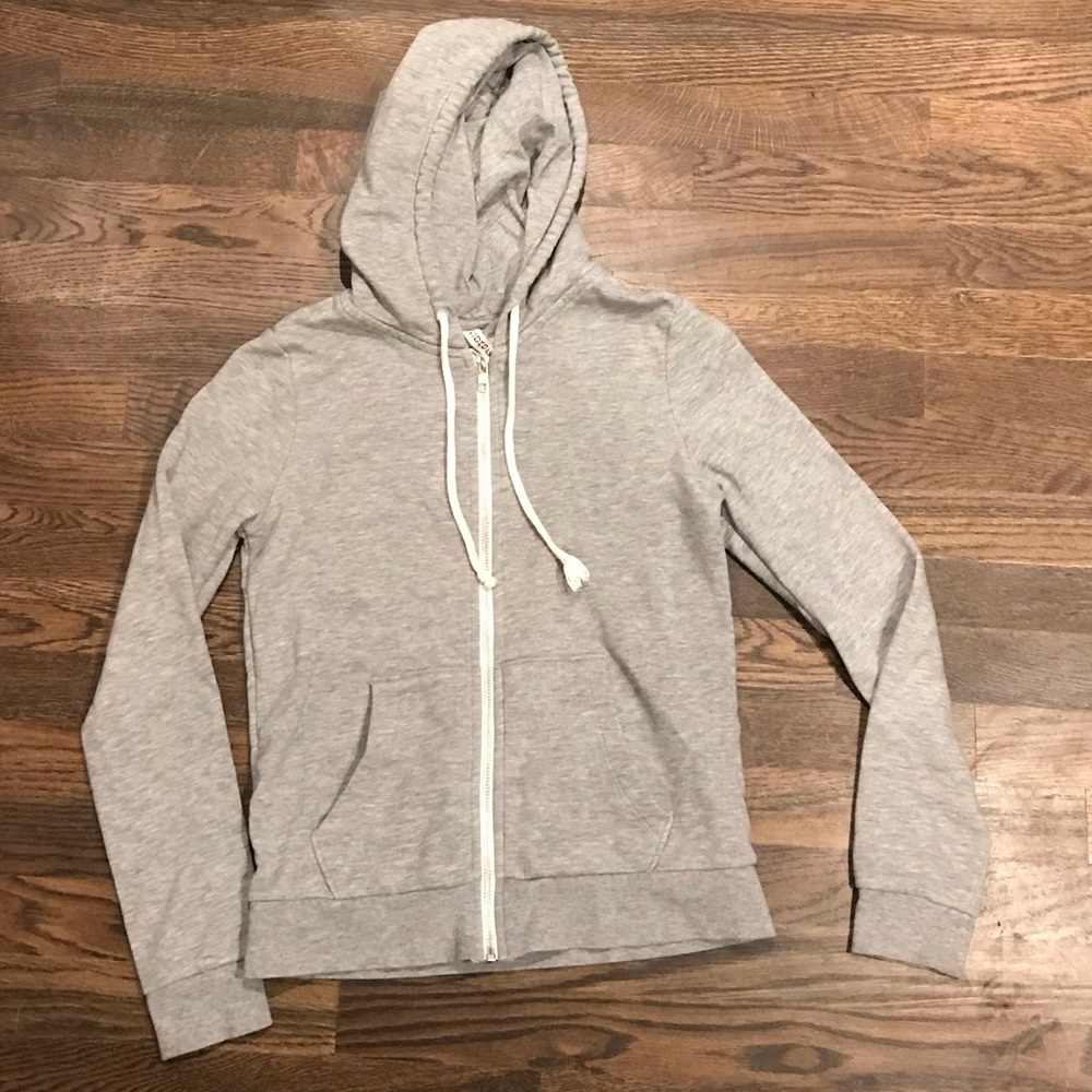 Grey hoodie